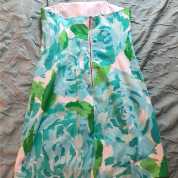 Lily Pulitzer Strapless Dress - Picture 2 of 3